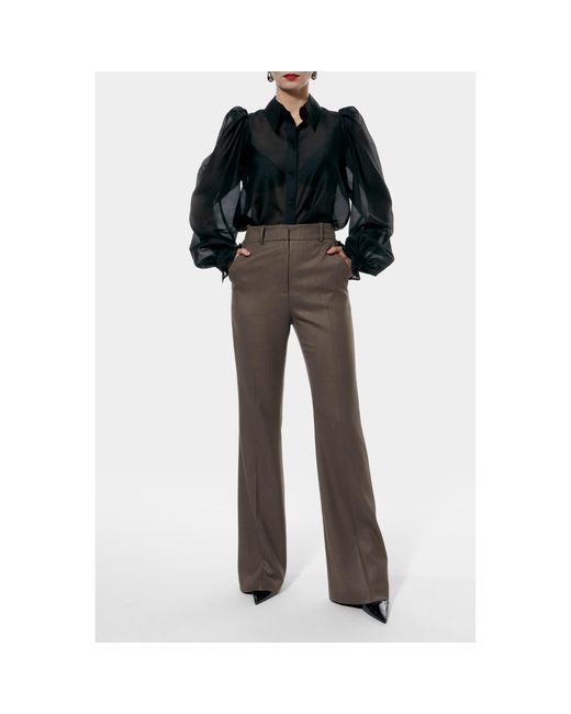 AGGI by HALEWSKI Black Anita Blouse