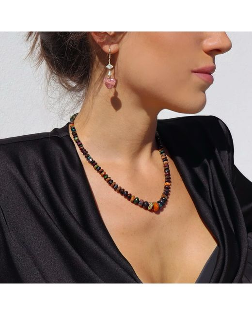 Mineralgems•Studio Brown Opal Necklace