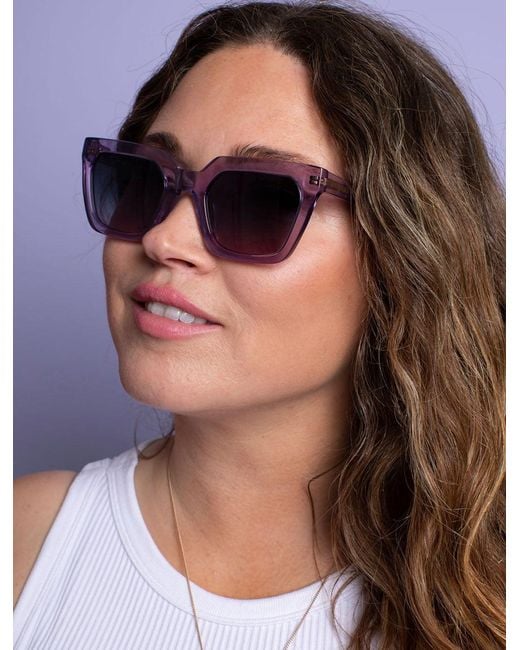 ZOË DE PASS EYEWEAR Purple Kate Amethyst