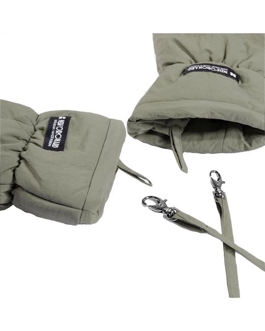 The New Orchard Green Winter Vegan Gloves Khaki