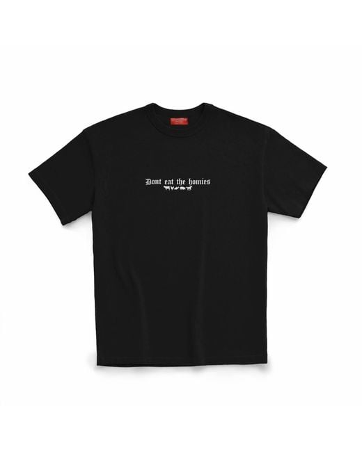 Dont Eat the Homies Black Eating Animals Is Weird Tee for men