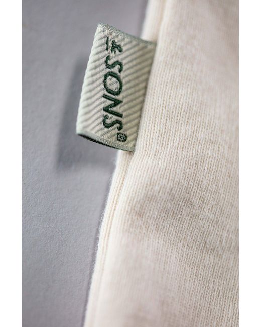 &SONS Trading Co Gray Neutrals &Sons The New Elder Henley Shirt Raw for men