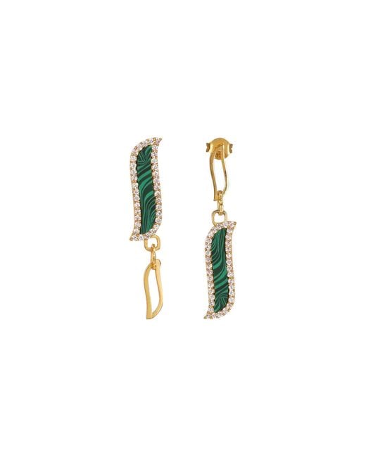 Lila Rasa Multicolor Asymmetric Earrings