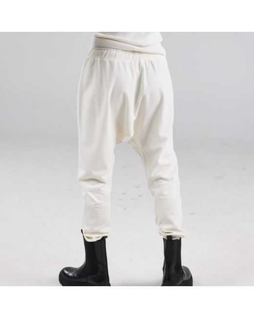 Dref White Bazil Jogger