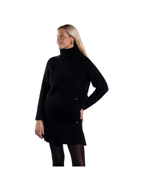 tirillm Black Ma Mohair Sweater With Great Details
