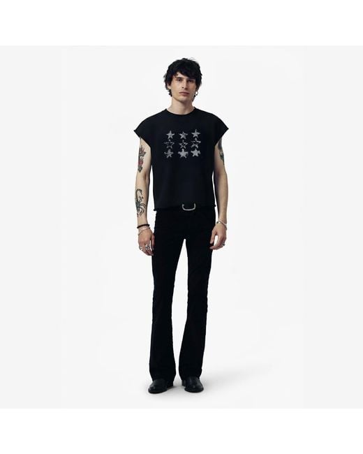 Other Uk Black Stars Rocker Tee for men