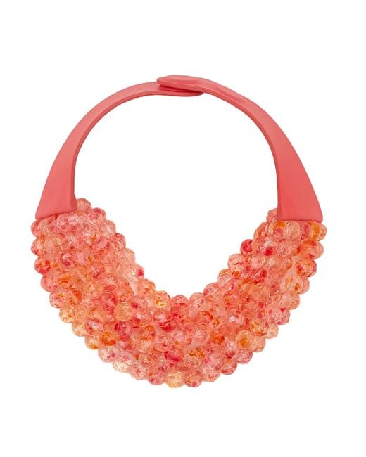 Fairchild Baldwin Red Transparent Bella Ibiza Necklace