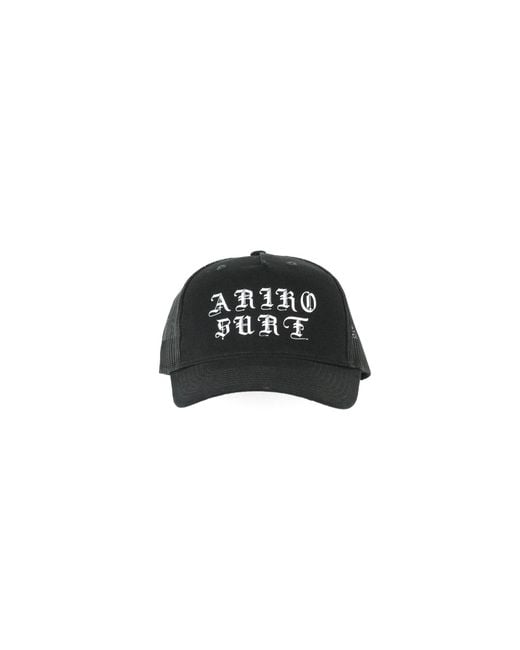 Ariko Black Surf Trucker Hat Og Logo
