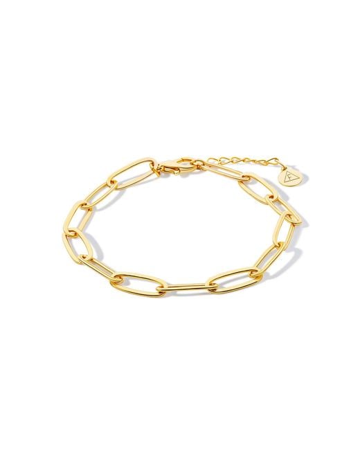 Formation Co. Jewellery Metallic Alice Paperclip Bracelet
