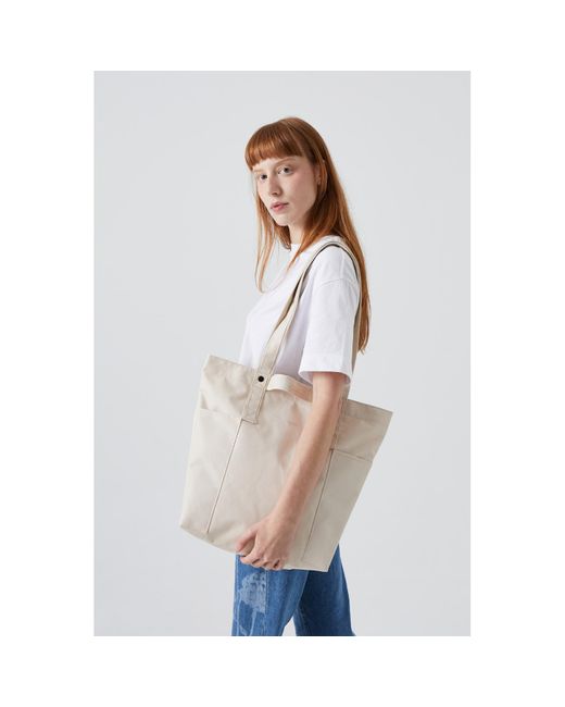 Lefrik Natural Raw Tote Ecru