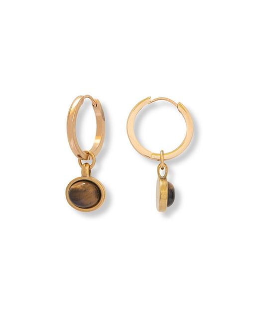 A Weathered Penny Metallic Jovie Hoops