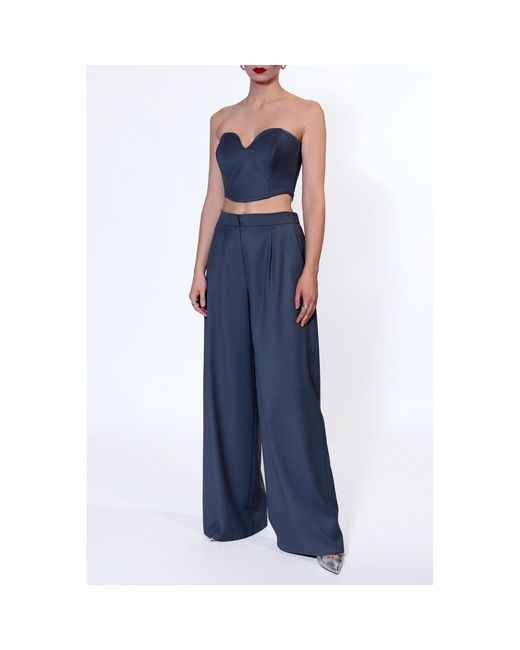 AGGI by HALEWSKI Blue Lara Moonlight Corset