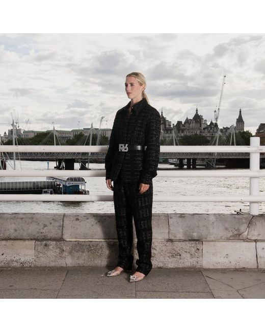 RUE AGTHONIS Black Lendemain Shirt