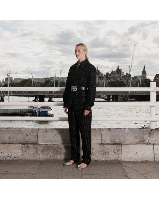 RUE AGTHONIS Black Lendemain Shirt