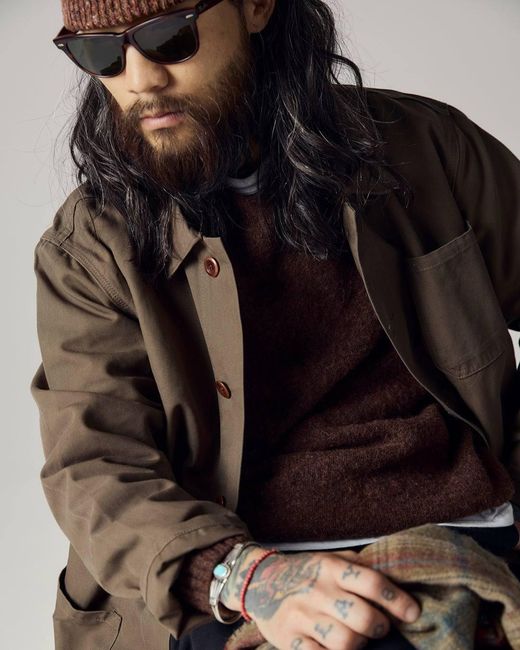 Uskees Green Overshirt for men