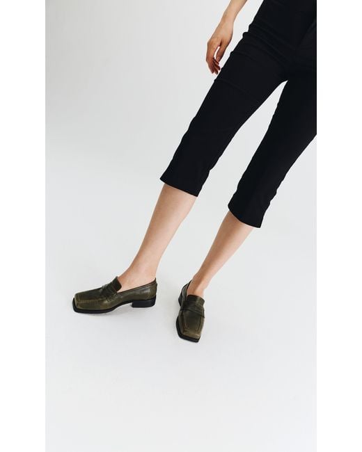 PREVU Green Joan Loafer