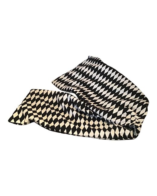 Romer Millinery Black Twisturban Turban & Diamond Pattern
