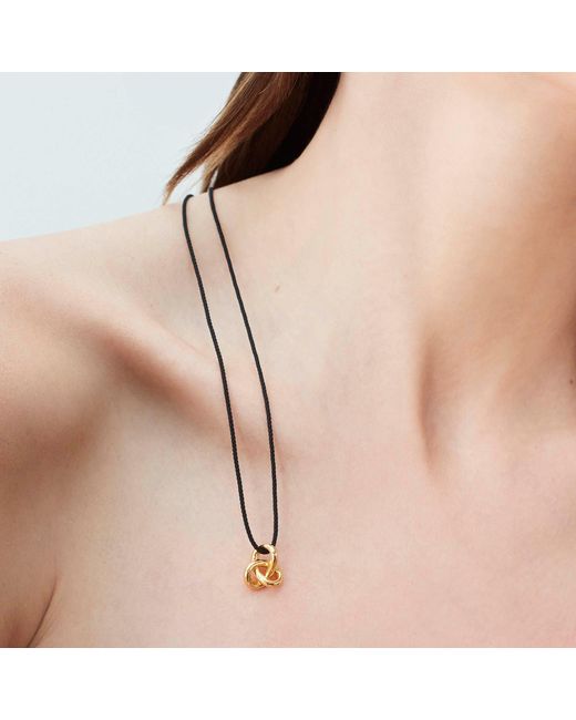 Muru Metallic Amara Cord Necklace