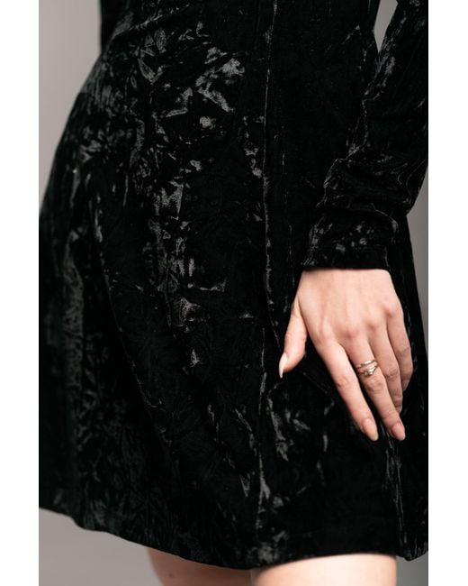 Little Lies Black Sweet Jane Crushed Mini