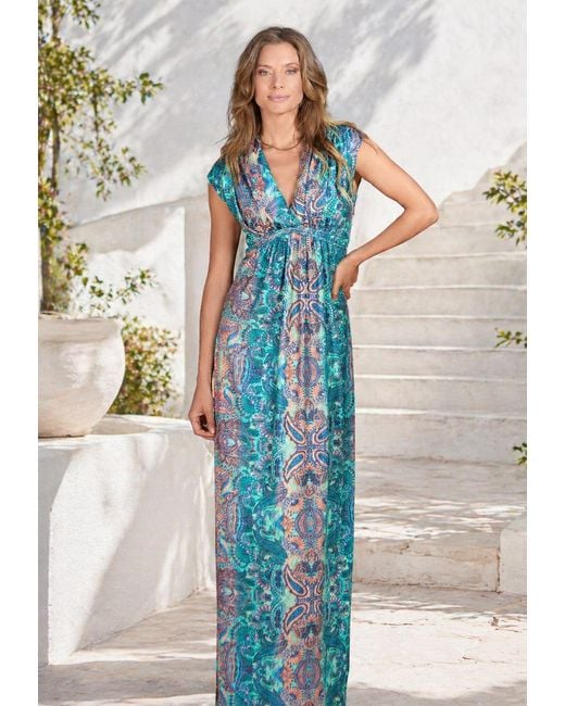 Chic by Lirette Blue Kimono Dress Quetzal
