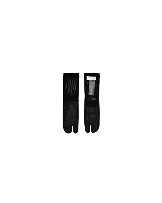 Ioana Ciolacu Black Tabi Socks