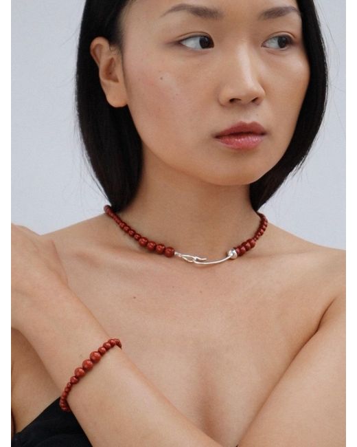 Gem Island Red Jasper Necklace
