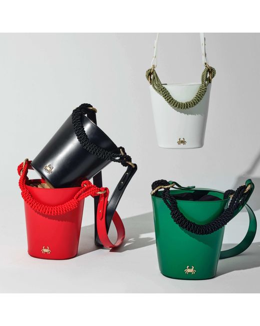 MYYAZ Red Ephesu Bucket Bag