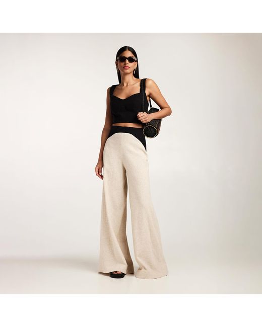 ALINA CERNĂTESCU White Neutrals Doha Set Sustainable Linen, Versatile Day-To-Night Outfit