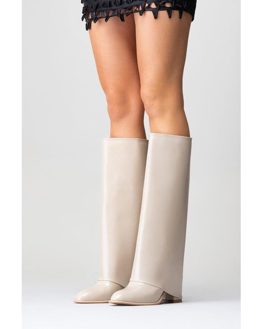 Prologue Shoes Brown Neutrals Maybe Chunky Heel Boot
