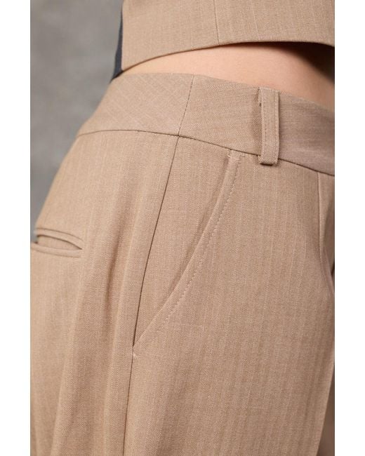 Madison / Savile Natural Neutrals The Edit Camel Wide Leg Pants