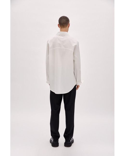 Pcfg White Fit Shirt for men