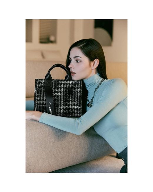 MARHEN.J Black Rico Mini Tweed