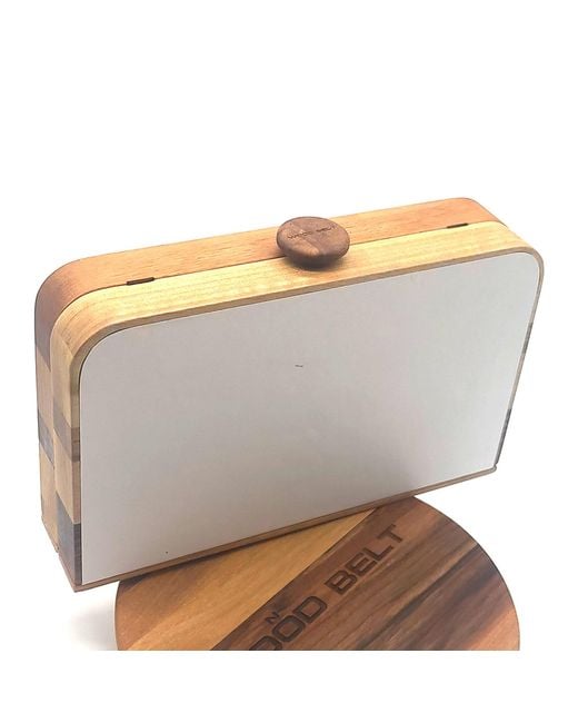 Wood Belt Gray Clutch Bag Huascaran Safety 2030