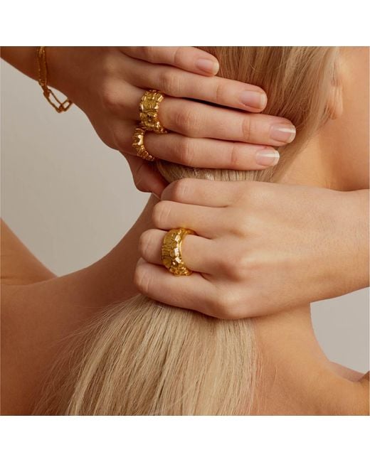 Martina Rozenberg Smira Jewelry Metallic Ondaluz