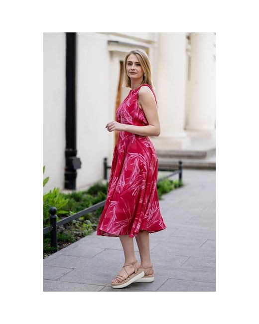 Oh!Zuza Pink Rose Echo Viscose Top Wide Straps