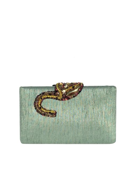 Simitri Green Sage Raaka Clutch