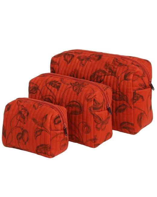 Conscious Yoga Collective Red The Butterfly Travel Set