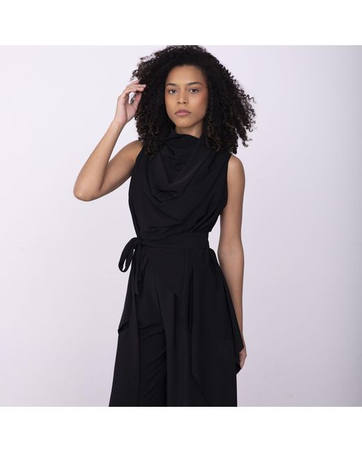 Ma Mulier Black Design Blouse