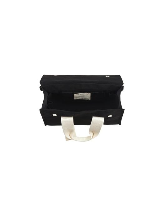 MARHEN.J Black Canvas Tote Bag