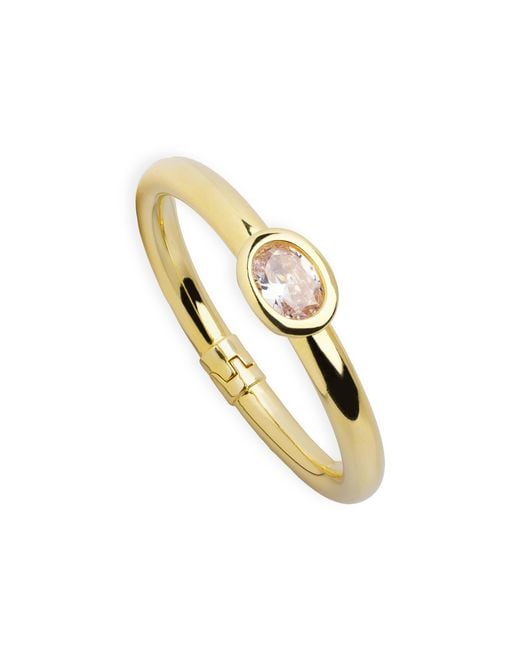 Argento Vivo Metallic Oval Heirloom Bangle