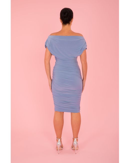 Atom Label Blue Oxygen Dress