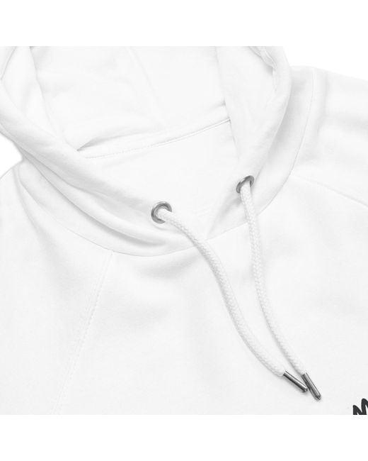 Anchor and Crew White Twelve Me.N.U Editions Organic Cotton Hoodie