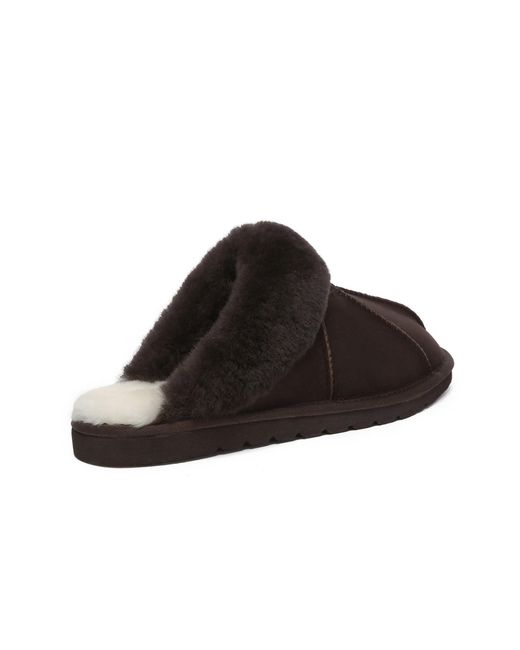 EverAu Australia Brown Magpie Slippers for men