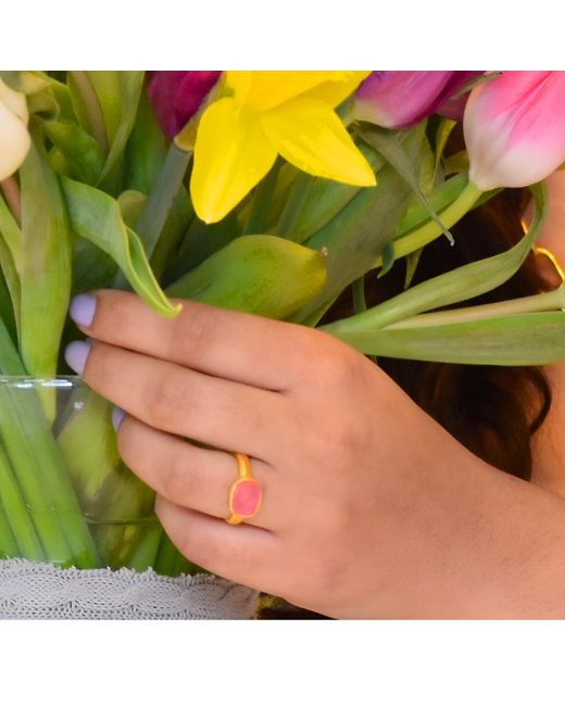 GEM BAZAAR Pink Paradise Ring