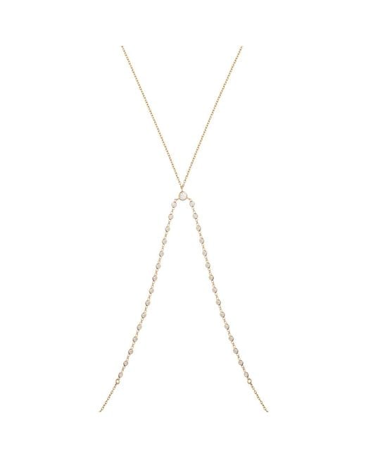 La Soula Jewelry Metallic Neutrals Muse Body Chain