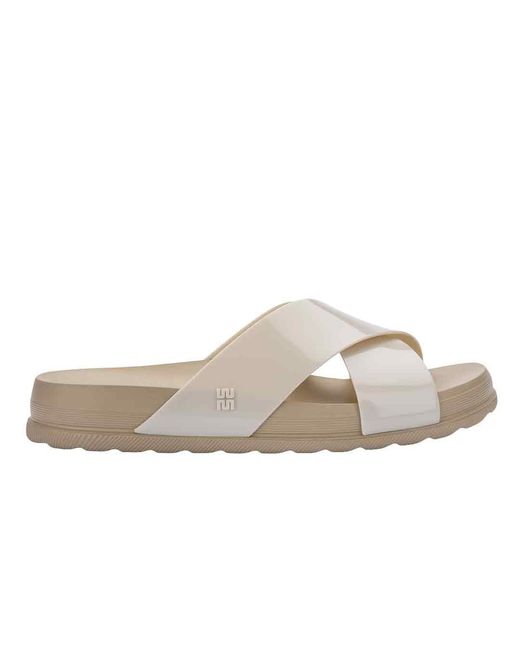Melissa Natural Neutrals Cozy Slide Ii