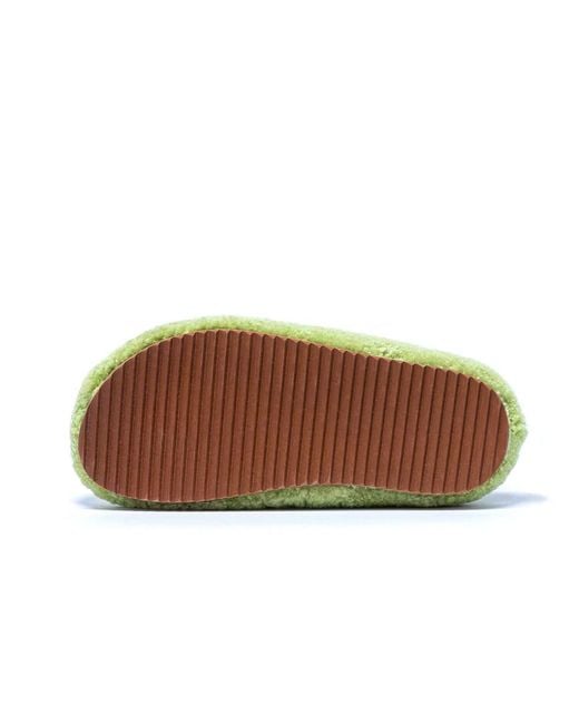 MYYAZ Green Teddy Clog