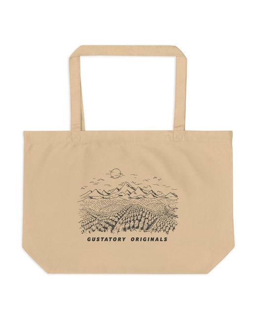 Anchor and Crew Natural Neutrals Neutral Gustatory Originals Colombia Recycled Cotton Large Tote Bag for men