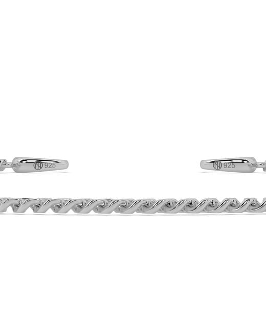 Onia Metallic Baby Cuban Link Necklace