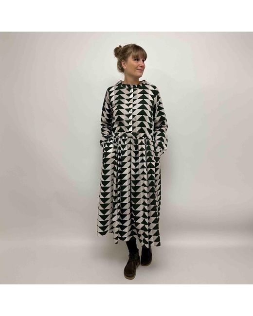 GROBUND White Agnete Dress